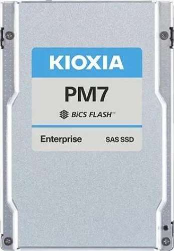 SSD накопитель Toshiba Kioxia PM7-R 7.68ТБ, 2.5", SAS,  SAS [kpm7vrug7t68]